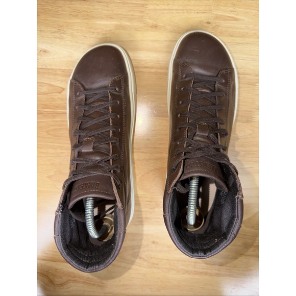 Birkenstock Bend Mid Trainer Leather Boots Sneakers Brown Mens EU 40 US 7-7.5 - Picture 6 of 11
